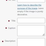 Yoast SEO Featured Image Attributes