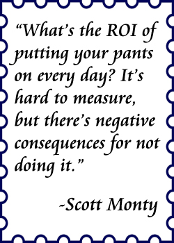 scott monty quote on social media ROI